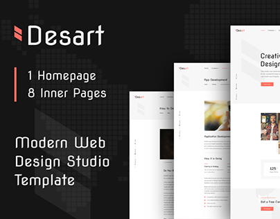 Desart | Web UI Design