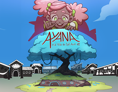 AYANA - Projeto para Série de Animação 2D Cut-out