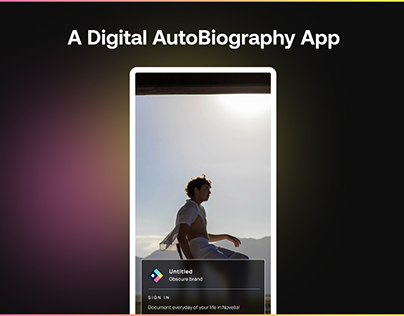 A Digital AutoBiographic App