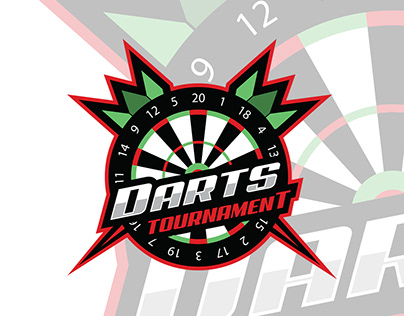 Dartboard Logo Template