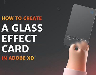 Glassmorphism Adobe Xd Tutorial New UI Design Trend