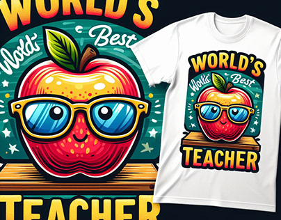 teacher day t shirt design