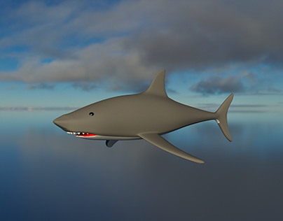 Jaws Unleashed: 3D Shark Modeling and Texturing