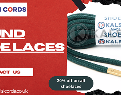 Buy Round Shoelaces - Kalsi Cords
