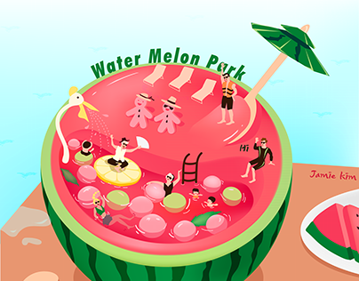 [Delicous Imagine] Water Melon Park :D