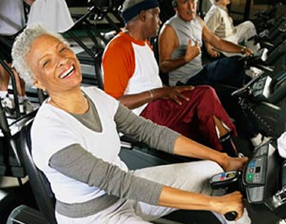 We don’t stop exercising because we get old