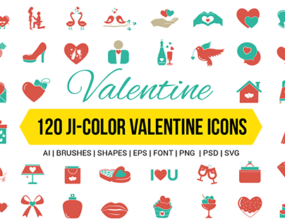 JI-Valentine Color Icons