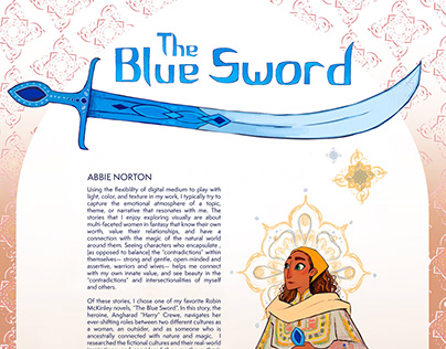 "The Blue Sword" by Abbie Norton
