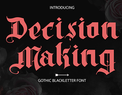 Free Font - Decision Making