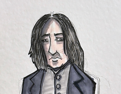Severus Snape Cartoon style
