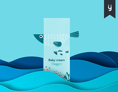 Natural baby skin care packaging - Winning project