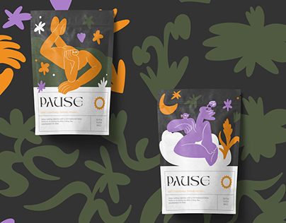 Project thumbnail - illustration for herbal tea *TEA PACKAGING