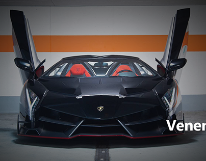 Lamborghini Veneno Mockup