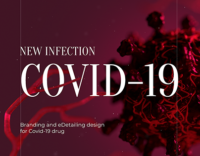 Branding and eDetailing design for Covid-19 drug