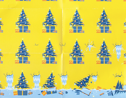 Unexpected wrapping paper.