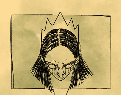 the king -a mini comic in progress-