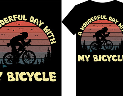 bicycle tshirt design