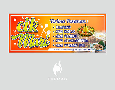 DESAIN BANNER WARUNG MAKAN