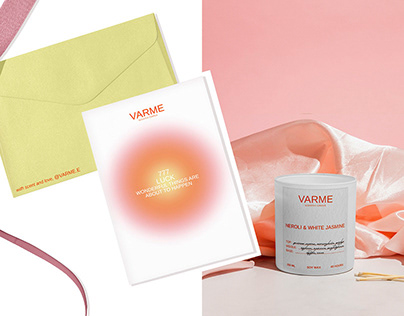 VARME | бренд свечей | логотип | сandle brand identity
