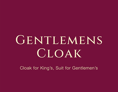 Gentlemens Cloak (Suits & Apparel)