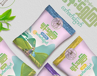 Yoon Shwe Kyar Green Tea Branding and Packaging