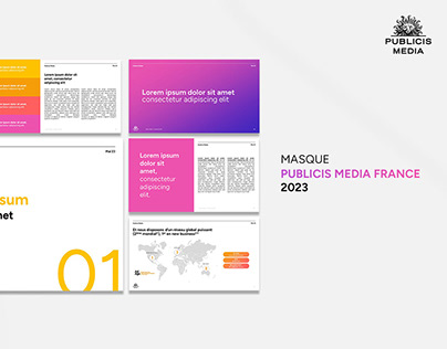 Publicis Media France - PowerPoint Mask