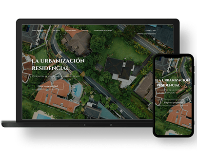 The residential urbanization | Landing page