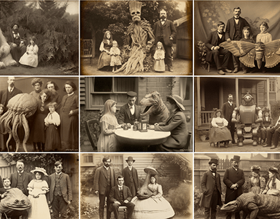 Victorian Families & Their Strange Pets