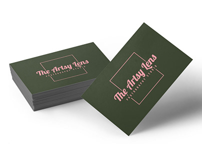 The Artsy Lens [Business Card Design]