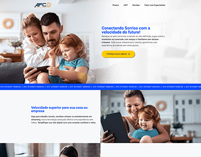 AFC Internet | Landing Page