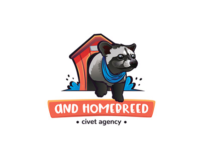 AND HOMEBREED Civet Agency Logo