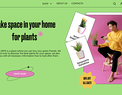 Plant Store Bright Redesign