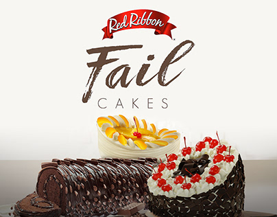 Red Ribbon Fail Cakes