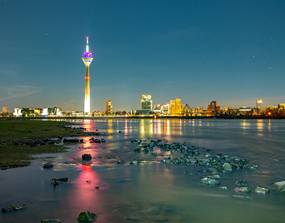 Rhein und Turm