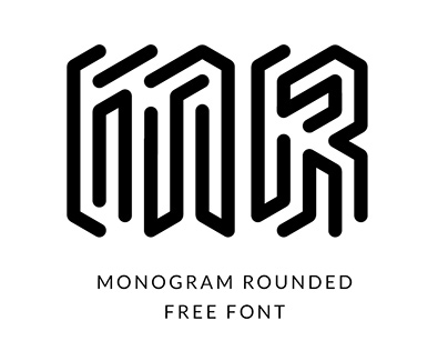 Monogram Rounded — Free Font