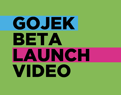 GOJEK BETA Launch Video