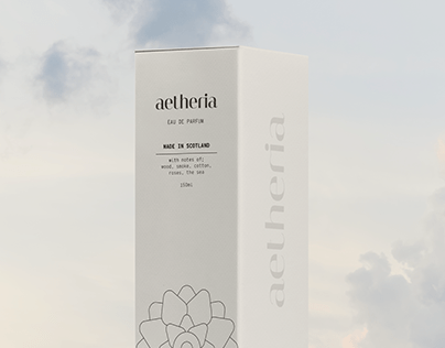 Aetheria Perfume Brand Identity