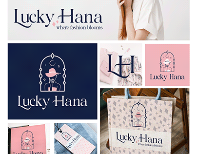 Project thumbnail - Brand design for Lucky Hana