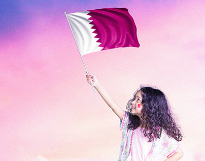 Qatar National Day Poster Design