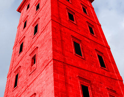Torre Editada en Photosop ( cambiado a color)