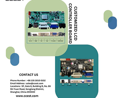 Customized lcd controller board
