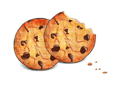 Chocolate chip cookies Illustration