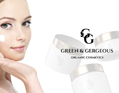 GREEN&GERGEOUS Organic Cosmetics/ Logo and identity