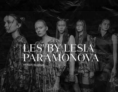 Les' by lesia Paramonova website redisign