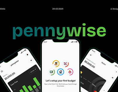Project thumbnail - pennywise: a money management app