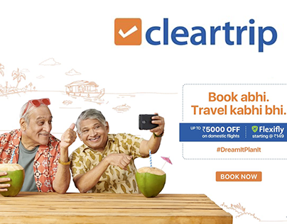 Cleartrip campaign illustrations