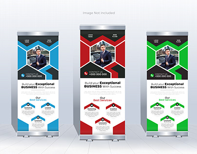 Business Roll-up banner Template