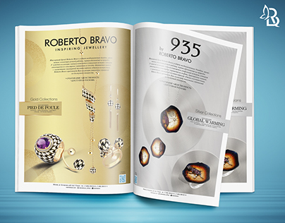 ROBERTO BRAVO Navigator Magazine Layout Spread