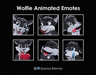 Wolfie Animated Emotes