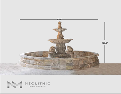 RECLAIMED FOUNTAINS by NEOLITHIC MATERIALS